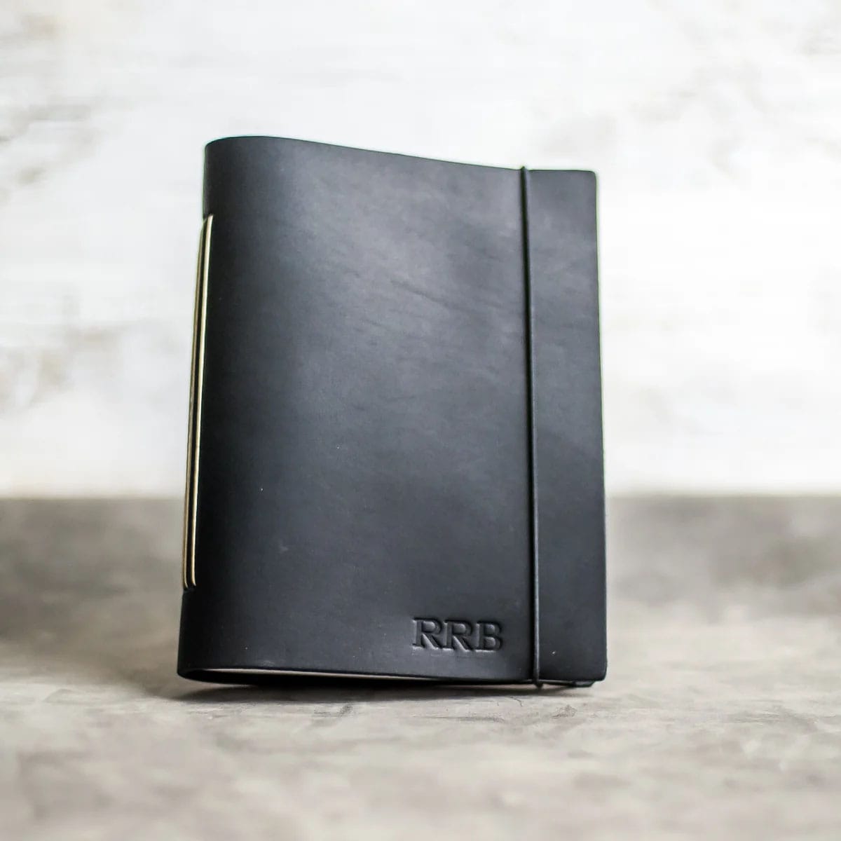 Black Custom Ox & Pine Lined Classic Journal - Corporate Gifts