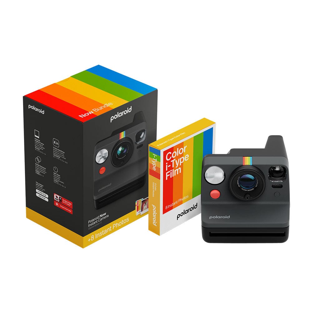 Black Custom Polaroid Now Gen 3 Bundle - Corporate Gifts