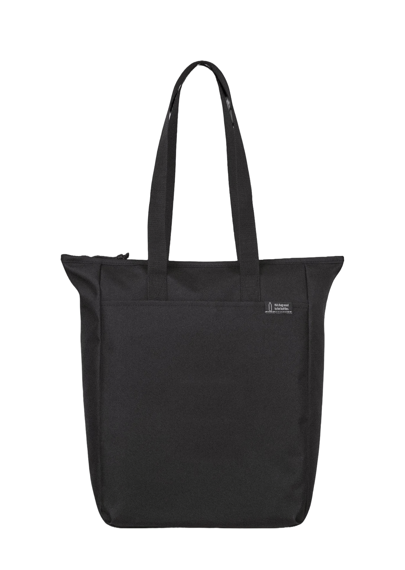 Black Custom Renew rPET Zippered Tote - Corporate Gifts