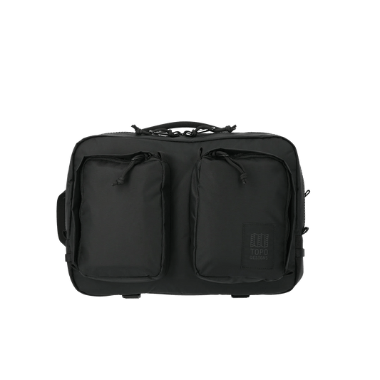Black Custom Topo Designs Global Briefcase - Corporate Gifts