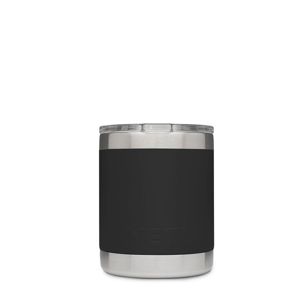 Black Custom YETI Rambler 10oz Lowball - Corporate Gifts