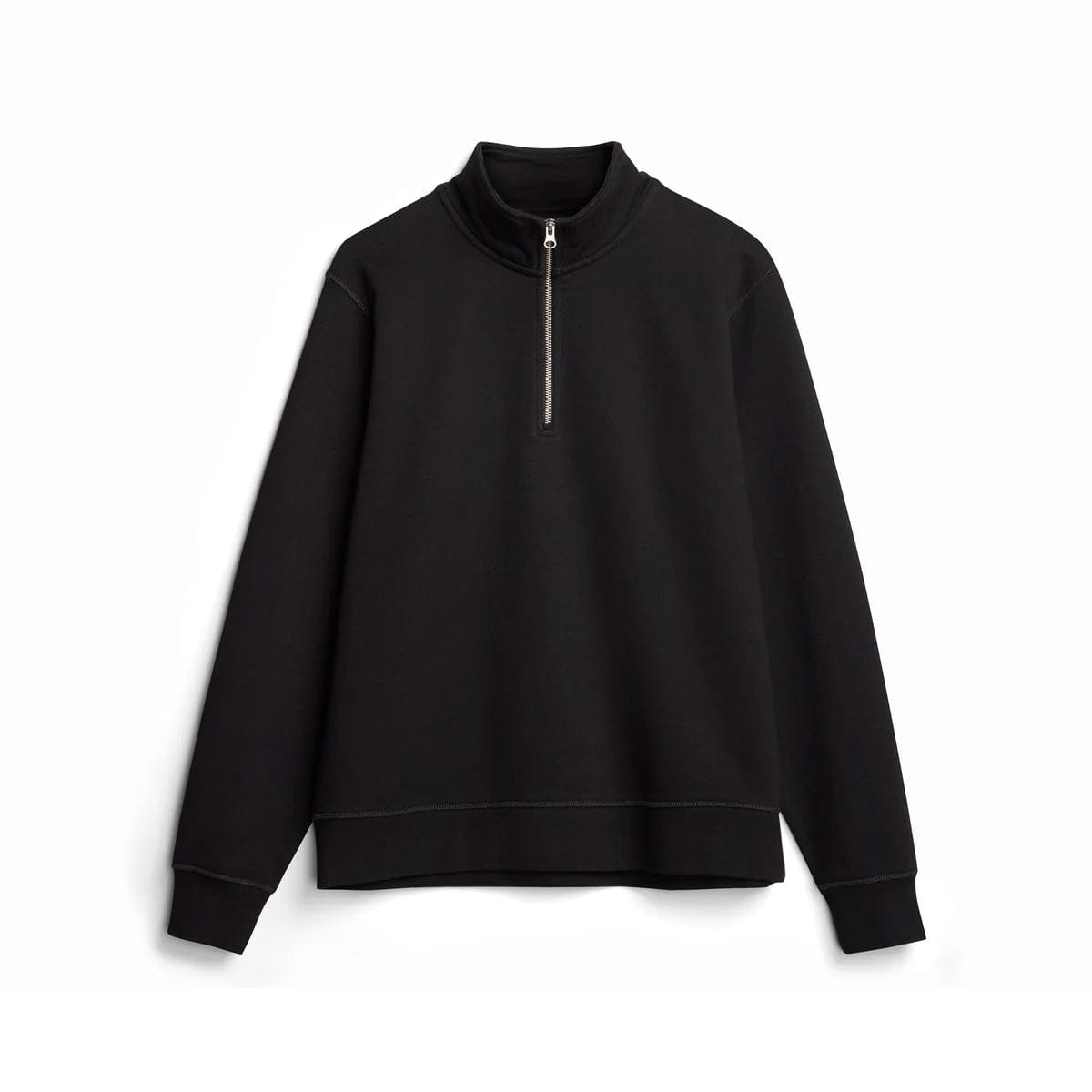 Black / S Custom Original Favorites Ultra Heavyweight French Terry 1/4 Zip - Corporate Gifts
