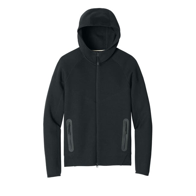 Black / SM Custom Men's Nike Tech Fleece Full-Zip Hoodie - Corporate Gifts