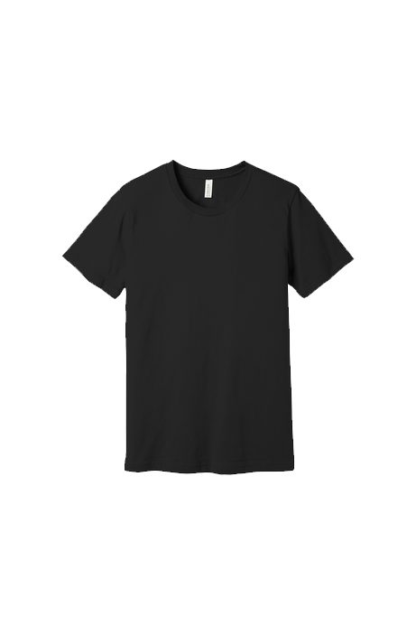 Black / SM / Men's Custom Bella + Canvas Unisex Jersey Short Sleeve Tee