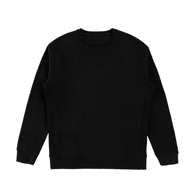 Black / XS Custom Original Favorites Organic Cotton Crewneck Sweatshirt