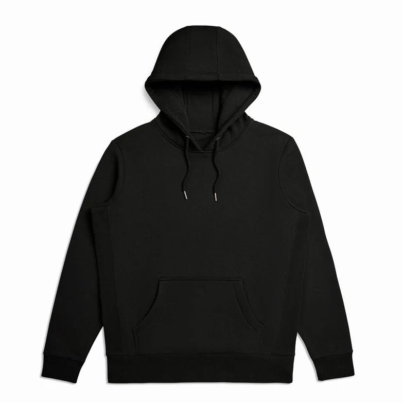 Black / XS Custom Original Favorites Organic Cotton Hooded Sweatshirt
