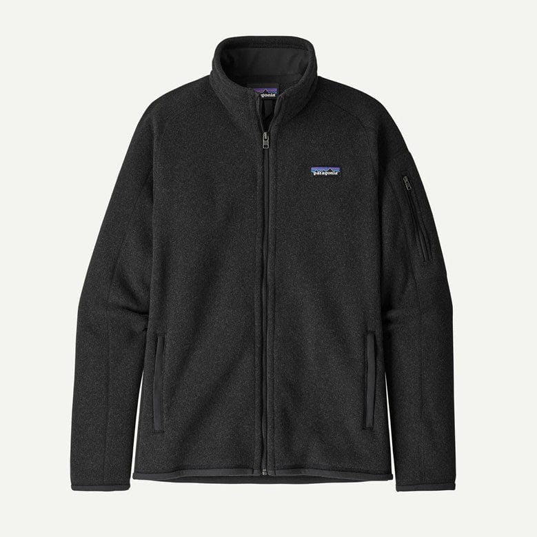 Black / XS Custom Patagonia Women's Better Sweater Jacket - Corporate Gifts