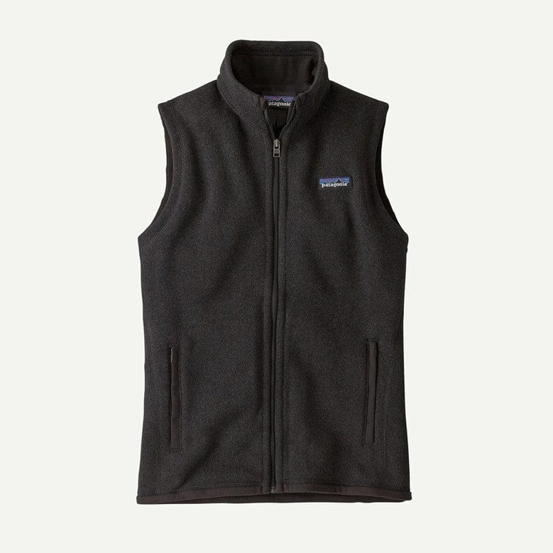 Black / XS Custom Patagonia Women's Better Sweater Vest - Corporate Gifts