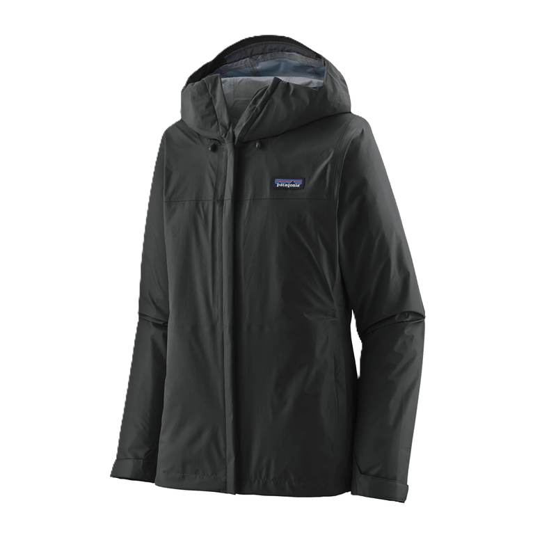 Black / XS Custom Patagonia Women's Torrentshell 3L Jacket - Corporate Gifts