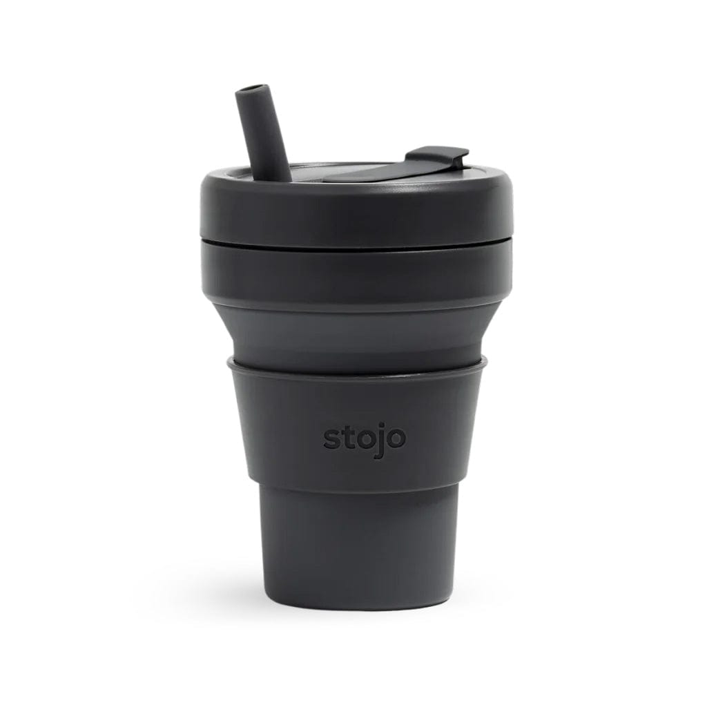 Carbon / 16oz Custom Stojo Travel Cup