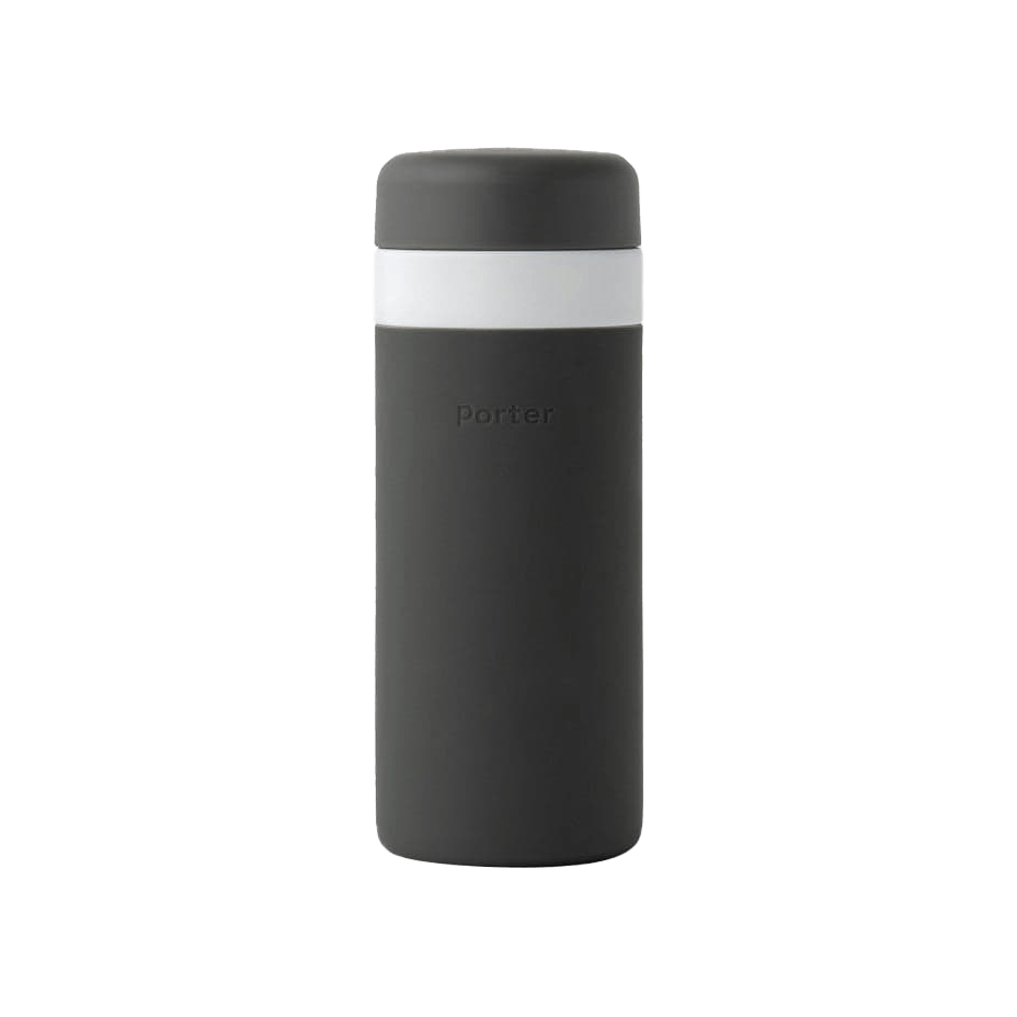Charcoal Custom W&P Porter Ceramic Insulated Bottle - 16 oz - Corporate Gifts