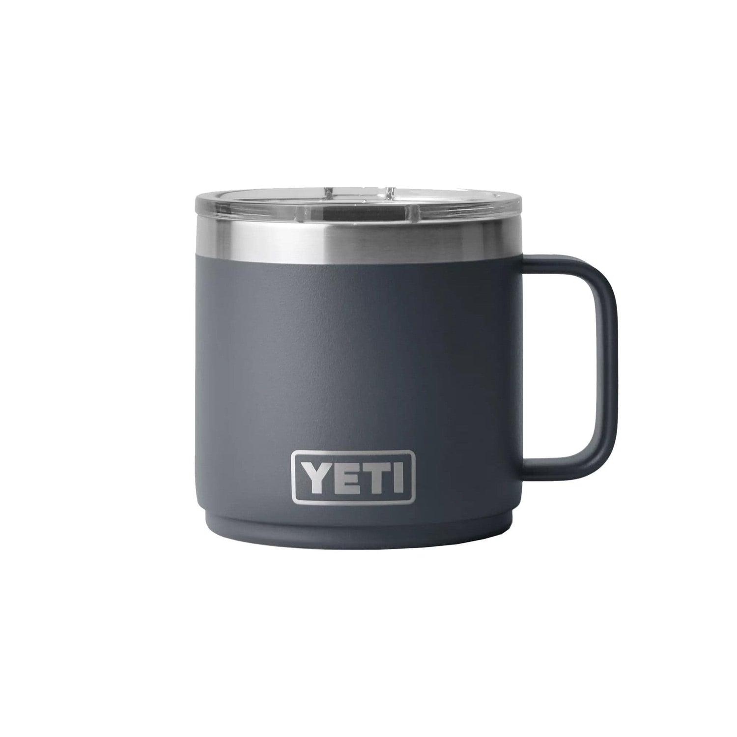 Charcoal Custom YETI Rambler Stackable 14oz Mug