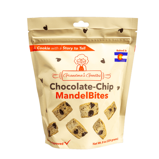 Chocolate-Chip Custom Grandma's Goodies Mandel Bites - Corporate Gifts