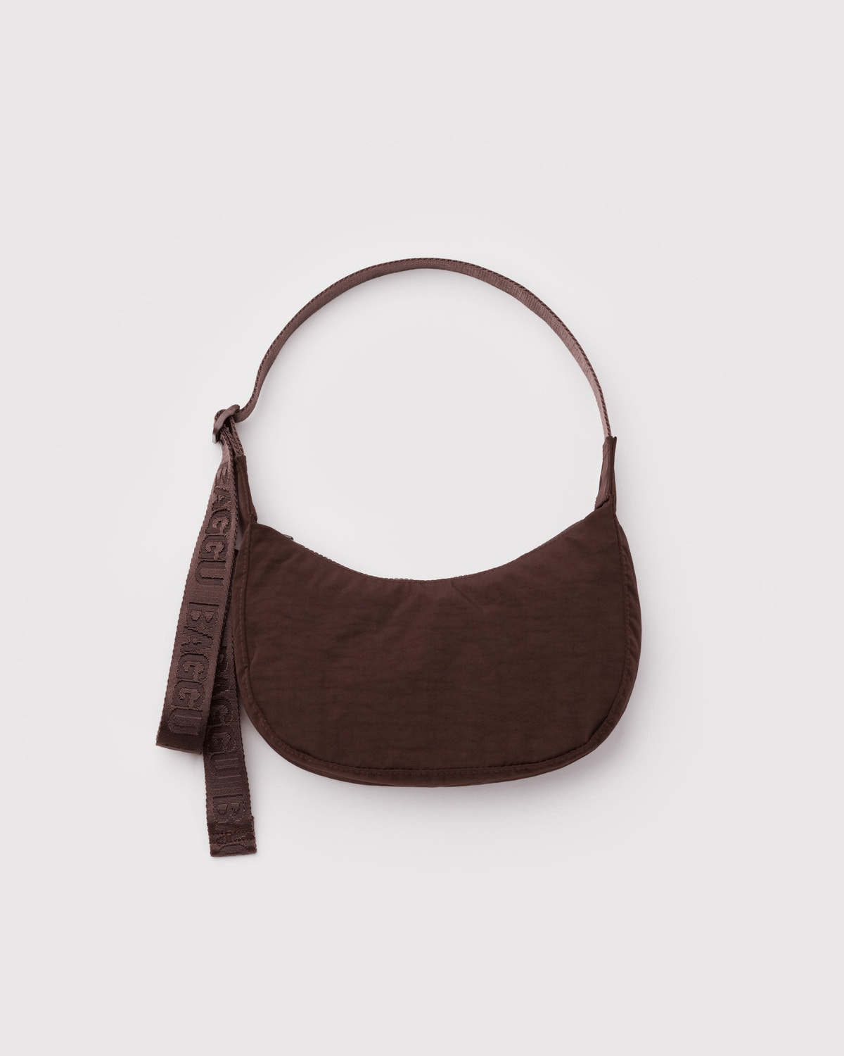 Coffee Custom Baggu Small Nylon Crescent Bag - Corporate Gifts