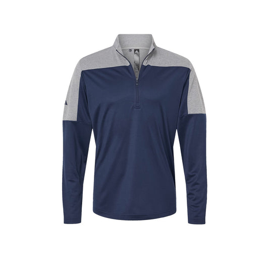 Collegiate Navy/ Grey Three Melange