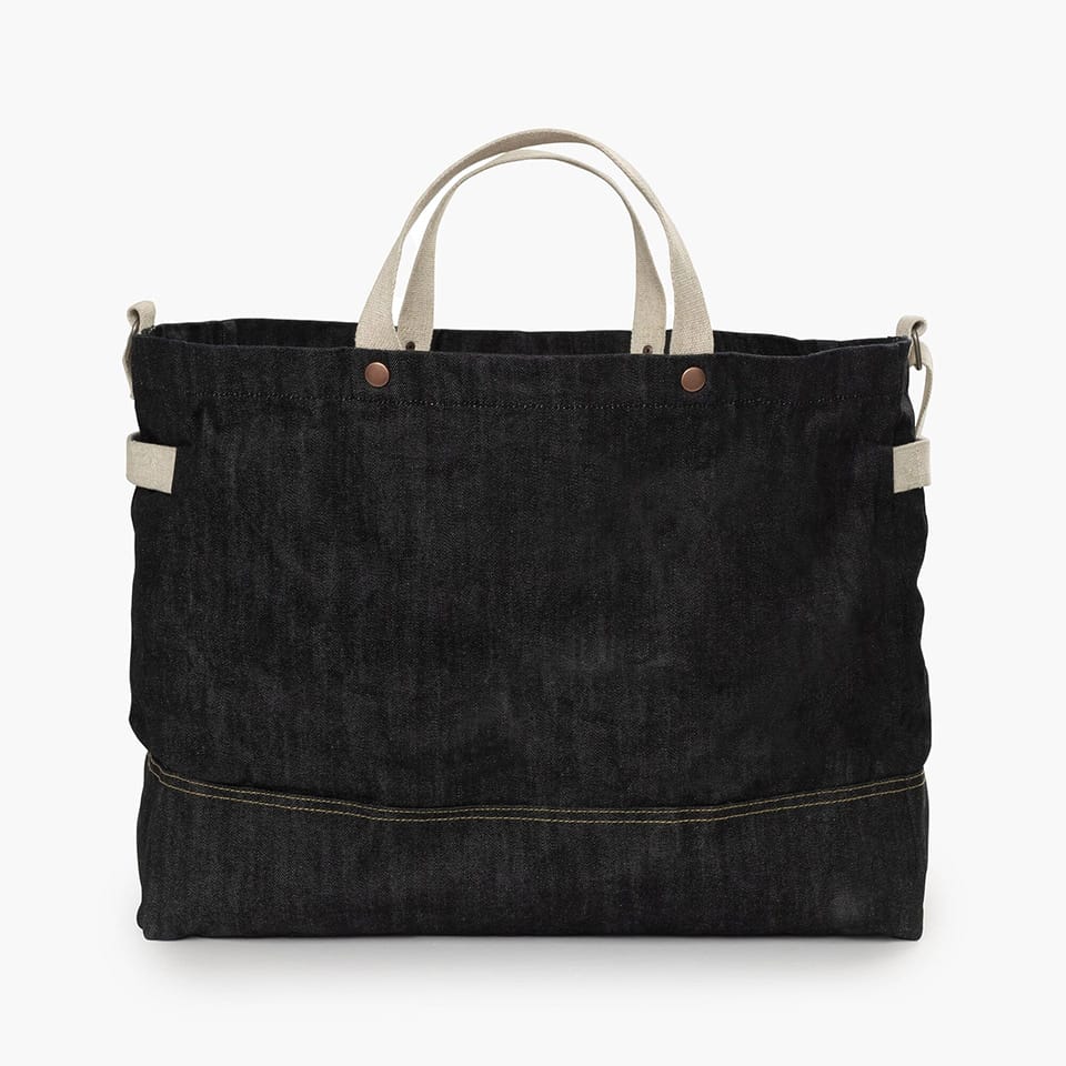 Custom Barebones Neelum 40L Tote - Denim - Corporate Gifts
