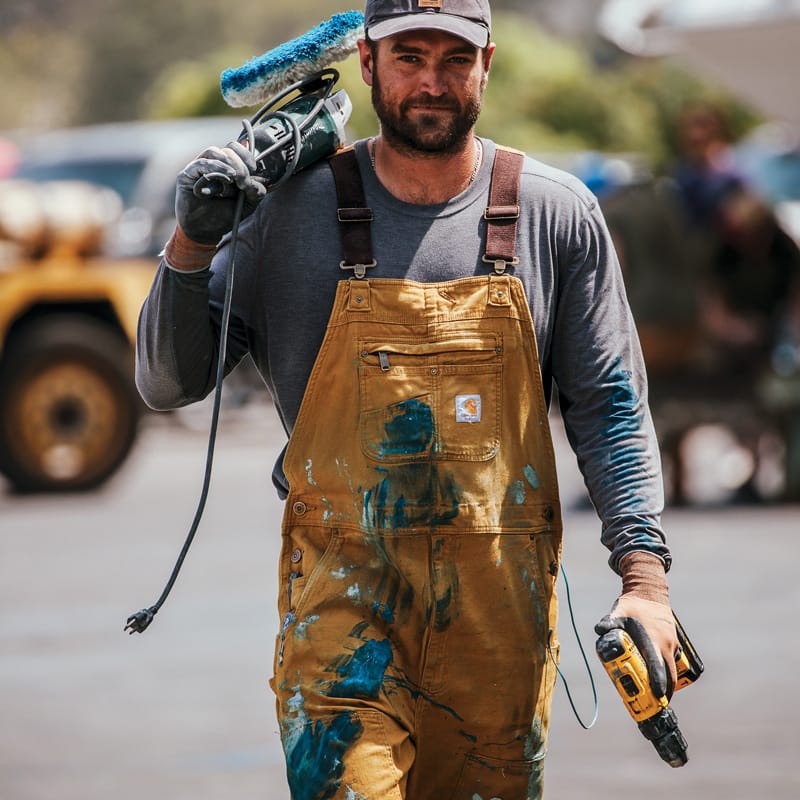 Custom Carhartt Duck Unlined Bib Overalls - Corporate Gifts