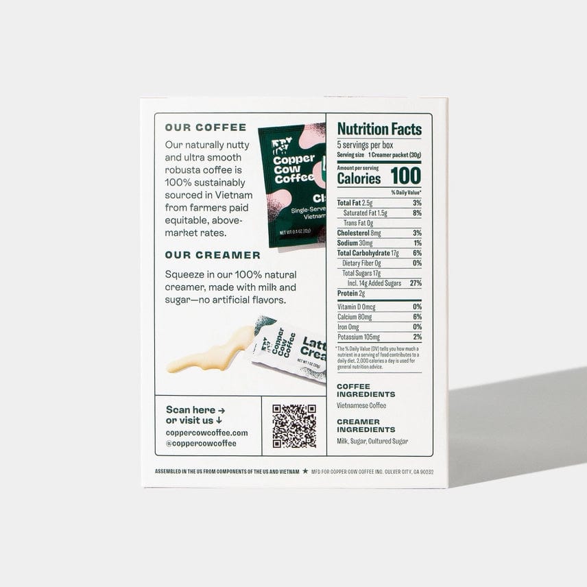 Custom Copper Cow Coffee Latte Kit - Corporate Gifts