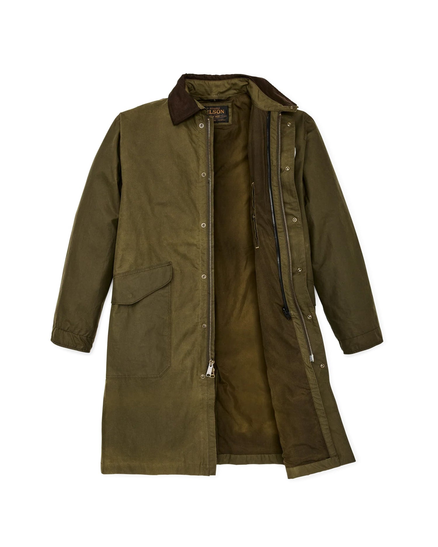 Custom FILSON Cover Cloth Trench Coat - Corporate Gifts