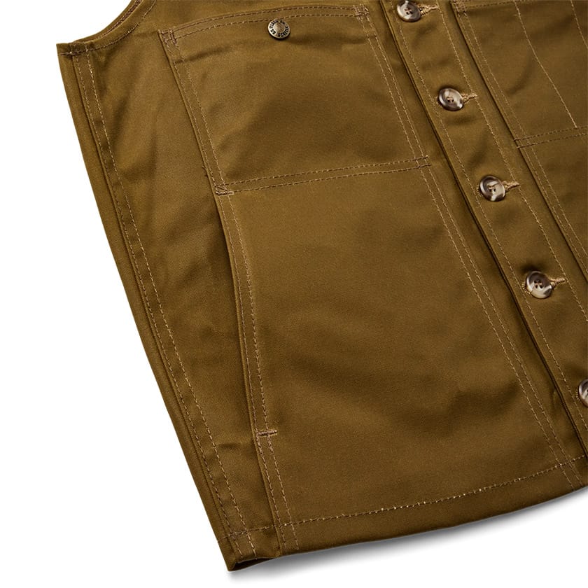 Custom FILSON Oil Tin Cloth Vest - Corporate Gifts