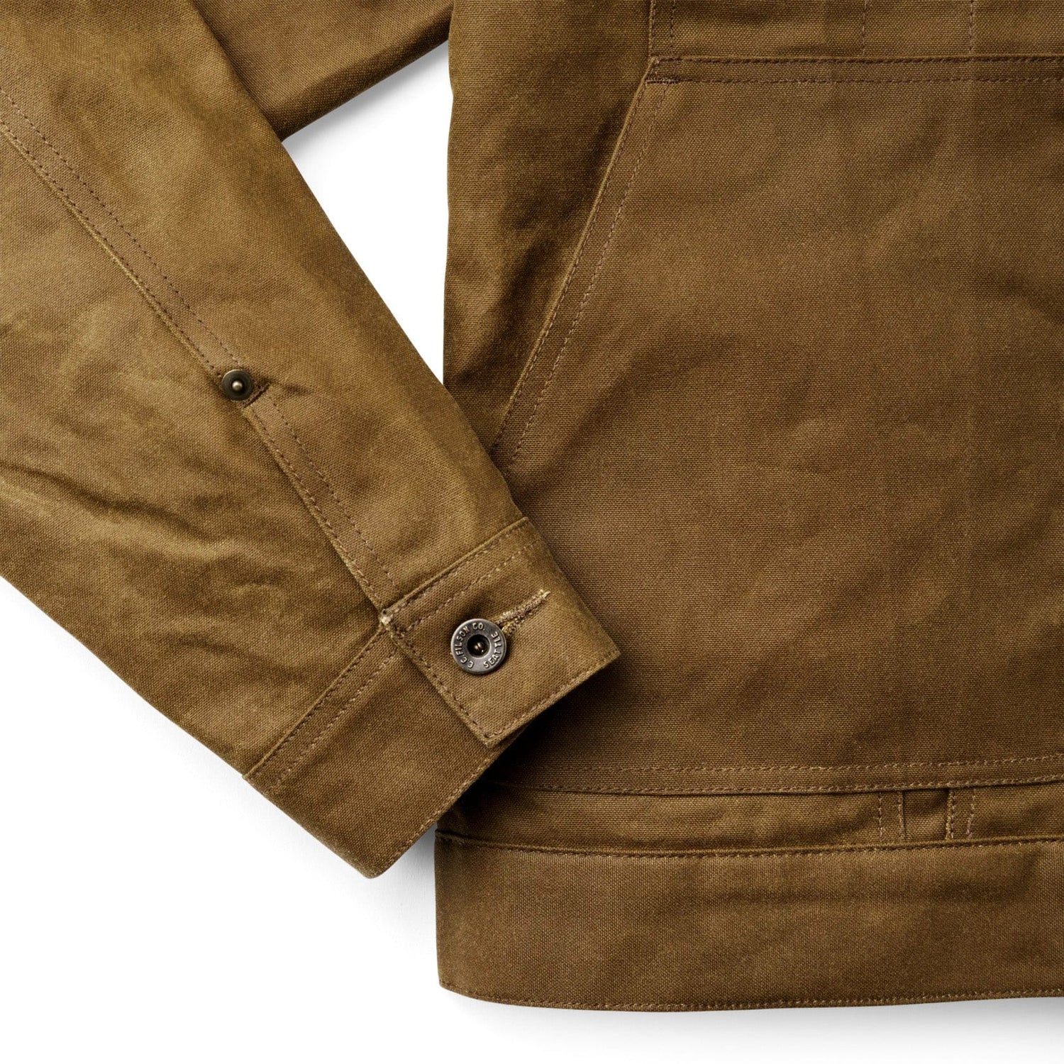 Custom Filson Tin Cloth Short Lined Cruiser Jacket - Corporate Gifts