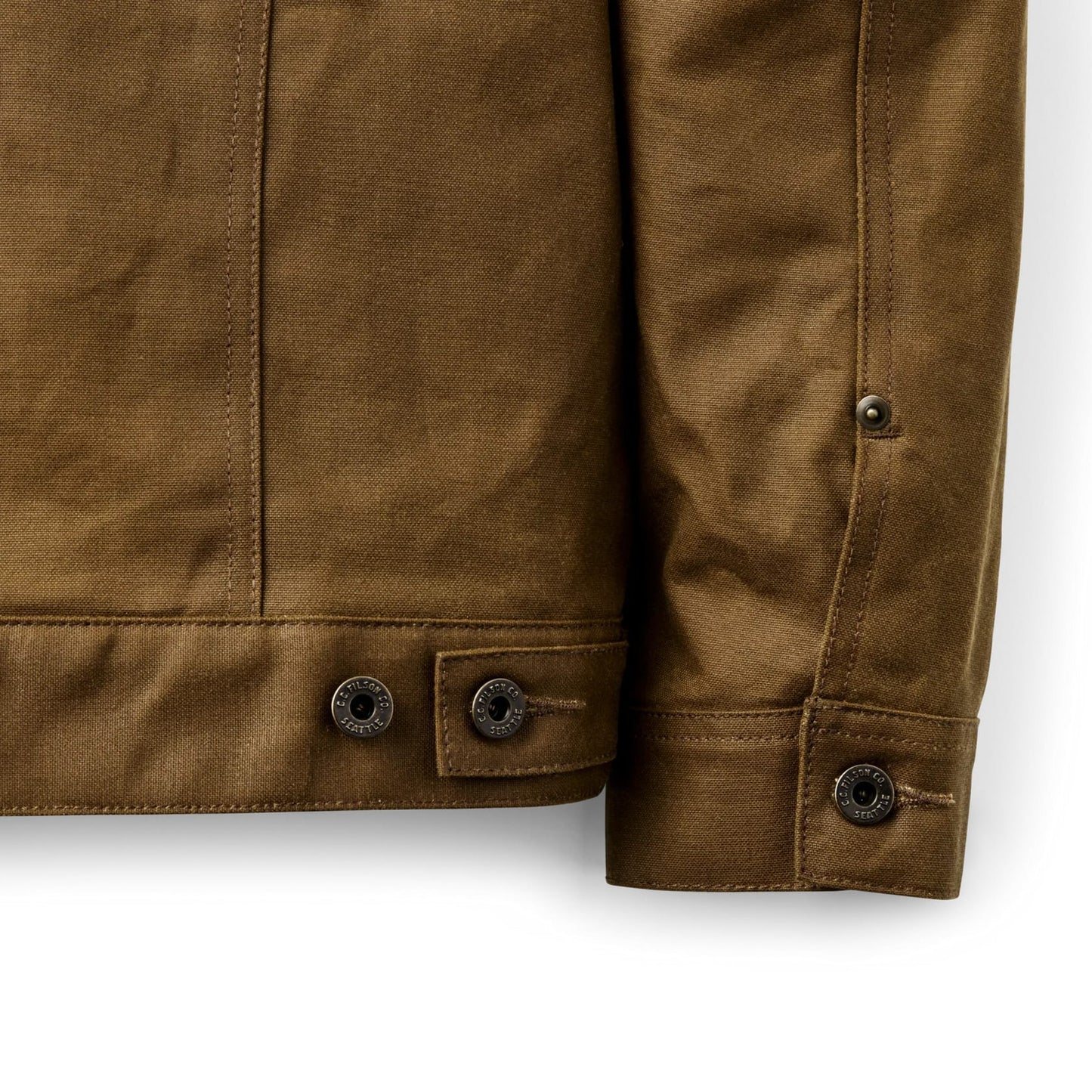 Custom FILSON Tin Cloth Short Lined Cruiser Jacket - Corporate Gifts