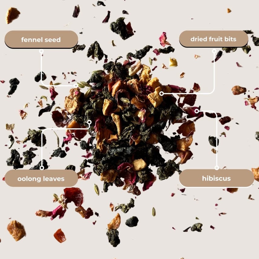 Custom Fruit & Berry Oolong Tea - Corporate Gifts