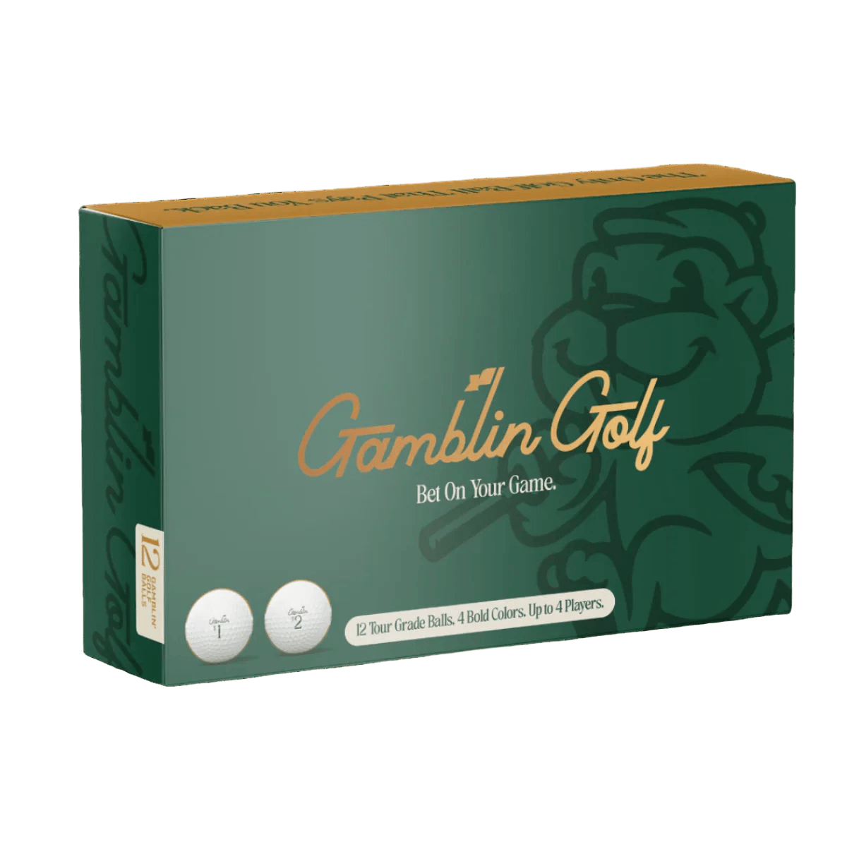 Custom Gamblin' Golf 12 Pack - Corporate Gifts