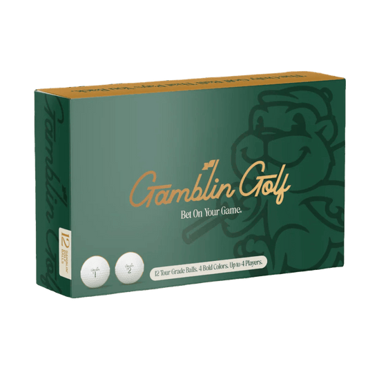 Custom Gamblin' Golf 12 Pack - Corporate Gifts
