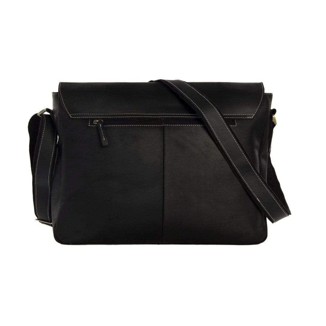 Custom Genuine Leather Messenger Bag