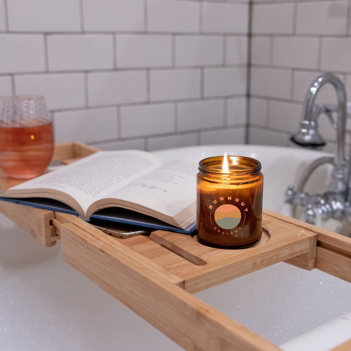 Custom Glass Jar Candle | Corporate Gifts | Clove & Twine