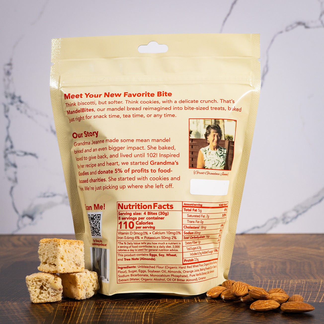 Custom Grandma's Goodies Mandel Bites - Corporate Gifts