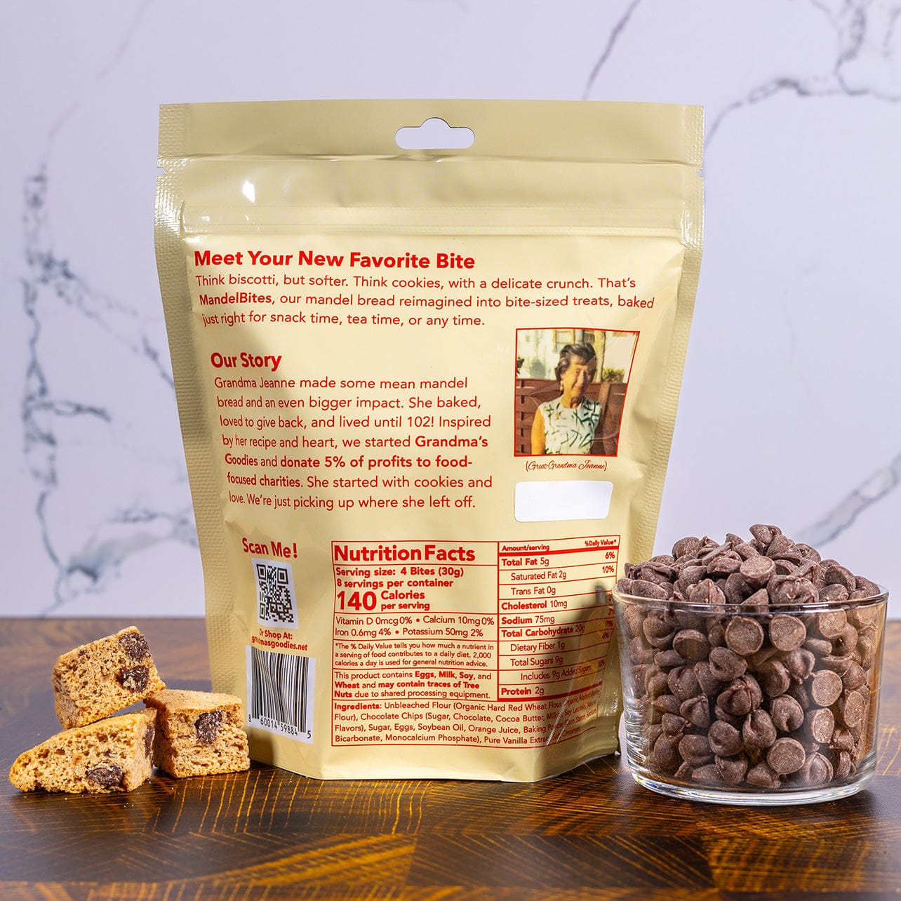 Custom Grandma's Goodies Mandel Bites - Corporate Gifts