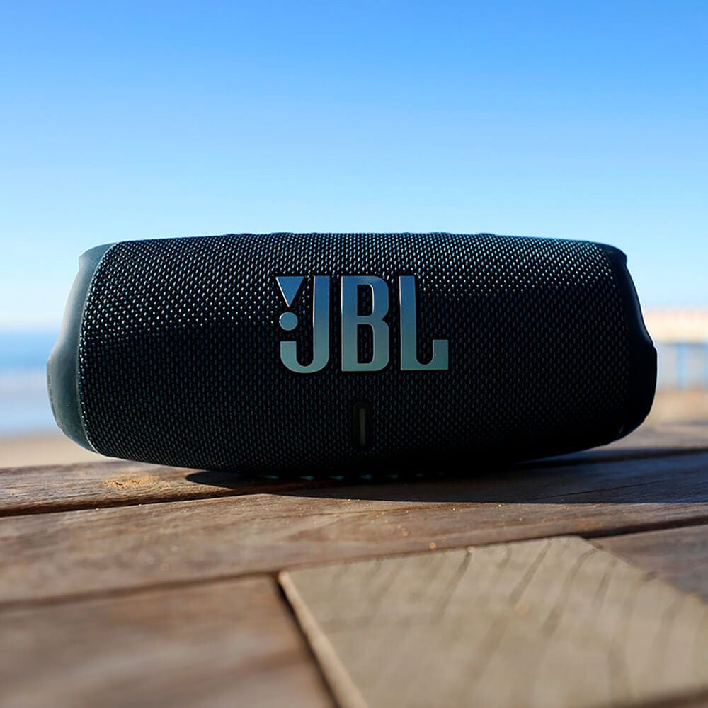 JBL Charge 5 Wi-Fi Bluetooth Portable Speaker - Black for sale online
