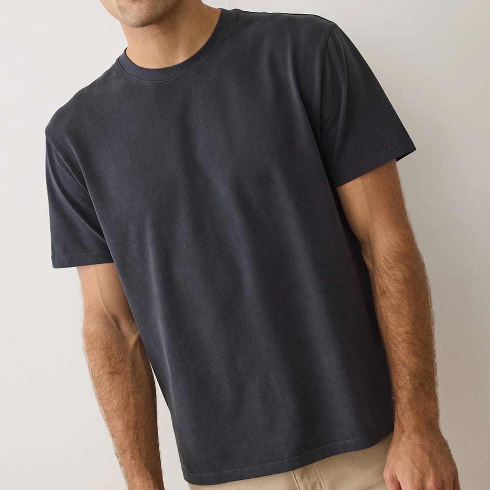 Custom Marine Layer Men's Luxe Jersey Relaxed Tee - Corporate Gifts