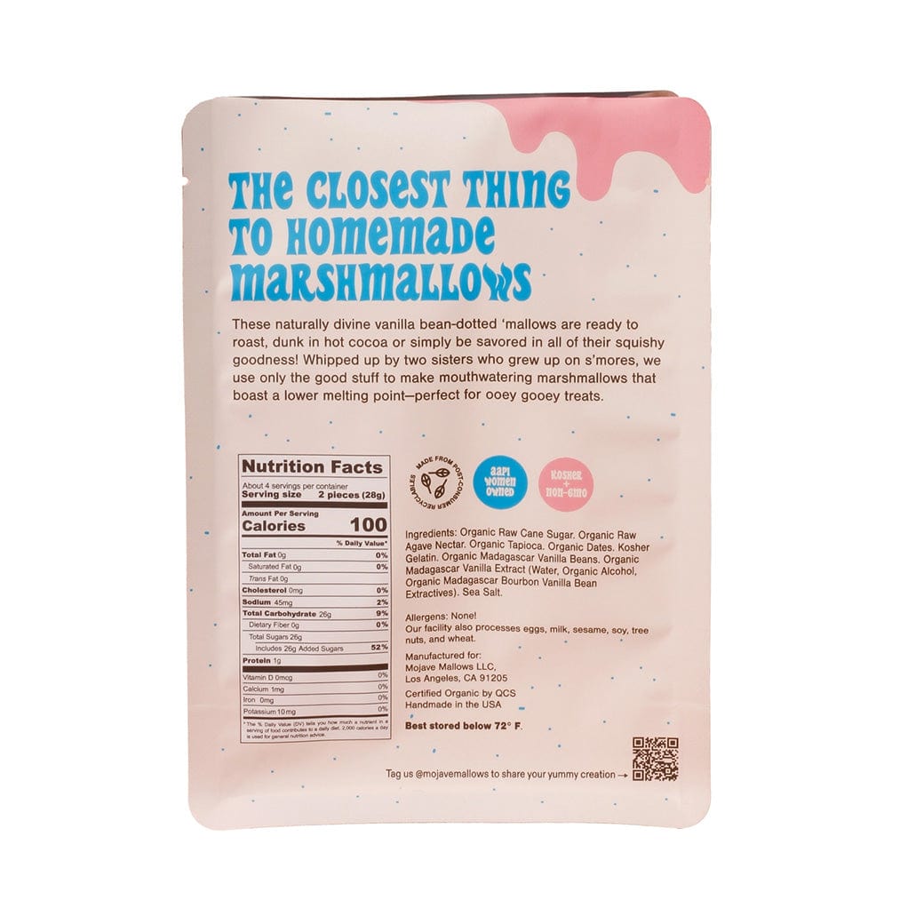 Custom Mojave Mallows Vanilla Bean Marshmallows - Corporate Gifts