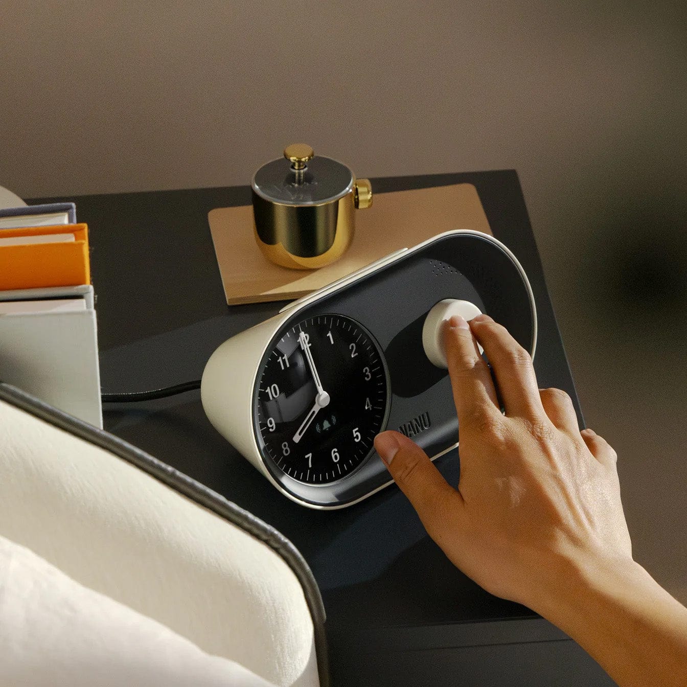 Custom Nanu Arc Alarm Clock - Corporate Gifts