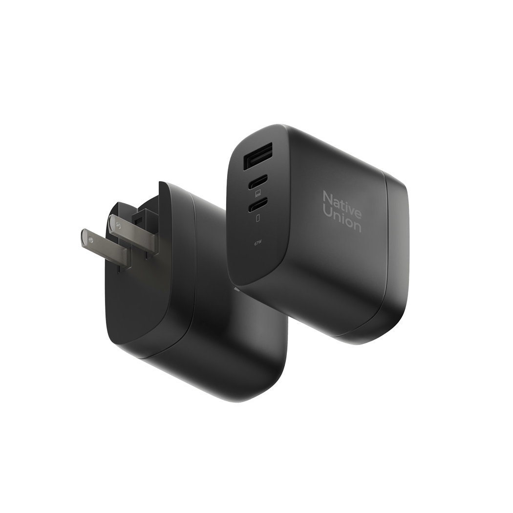 Custom Native Union International Fast GaN Charger PD 67W - Corporate Gifts
