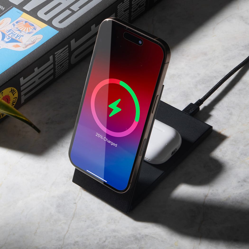 Custom Native Union Rise 2-IN-1 Qi2 Wireless Charger - Corporate Gifts