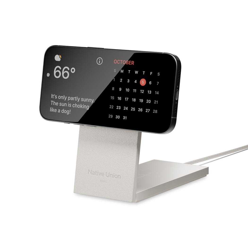 Custom Native Union Rise 2-IN-1 Qi2 Wireless Charger - Corporate Gifts