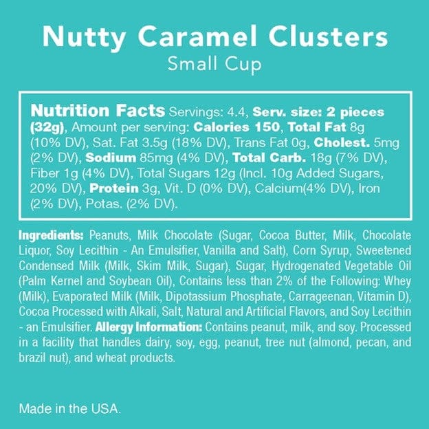 Custom Nutty Caramel Clusters - Corporate Gifts