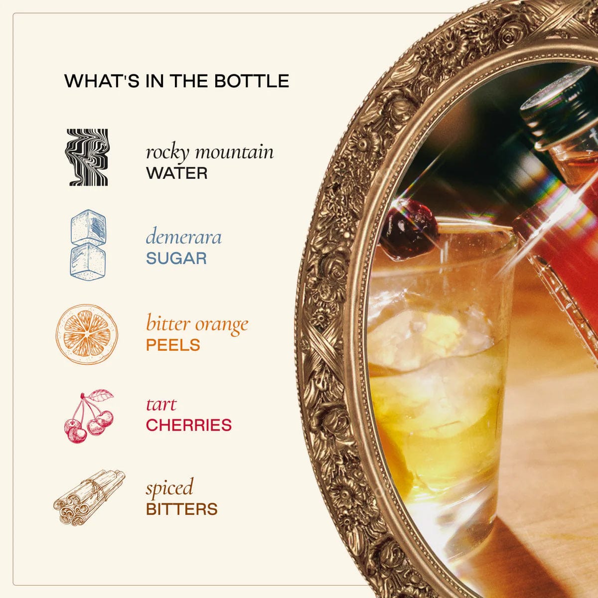 Custom Old Fashioned Cocktail Syrup - Corporate Gifts