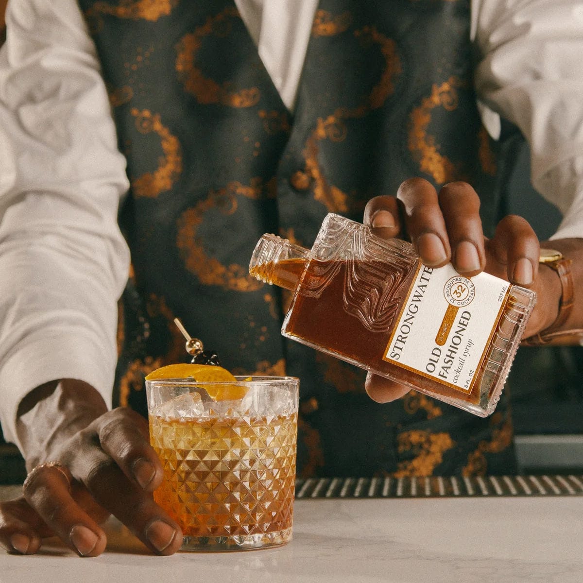 Custom Old Fashioned Cocktail Syrup - Corporate Gifts