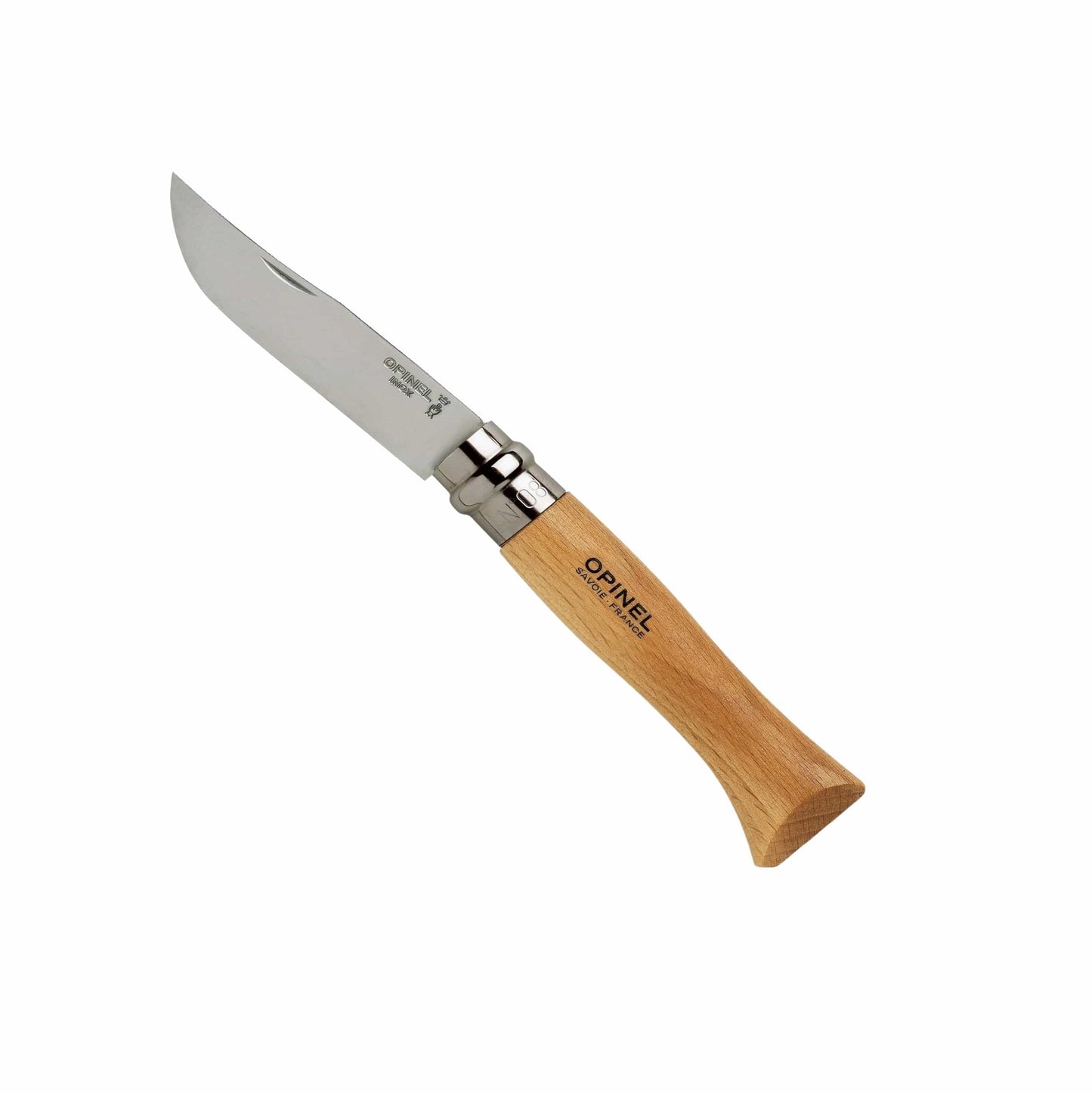 Custom Opinel No. 08 Stainless Steel Folding Knife