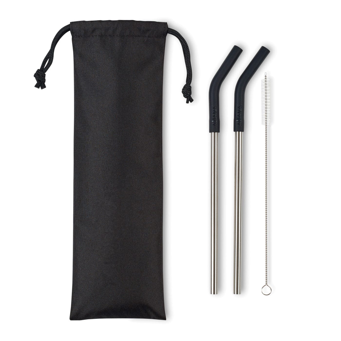 Customisable Straw Set Custom Poppy 2-Pack Stainless Straw Set | Corporate Gifts | C&T – Clove ...