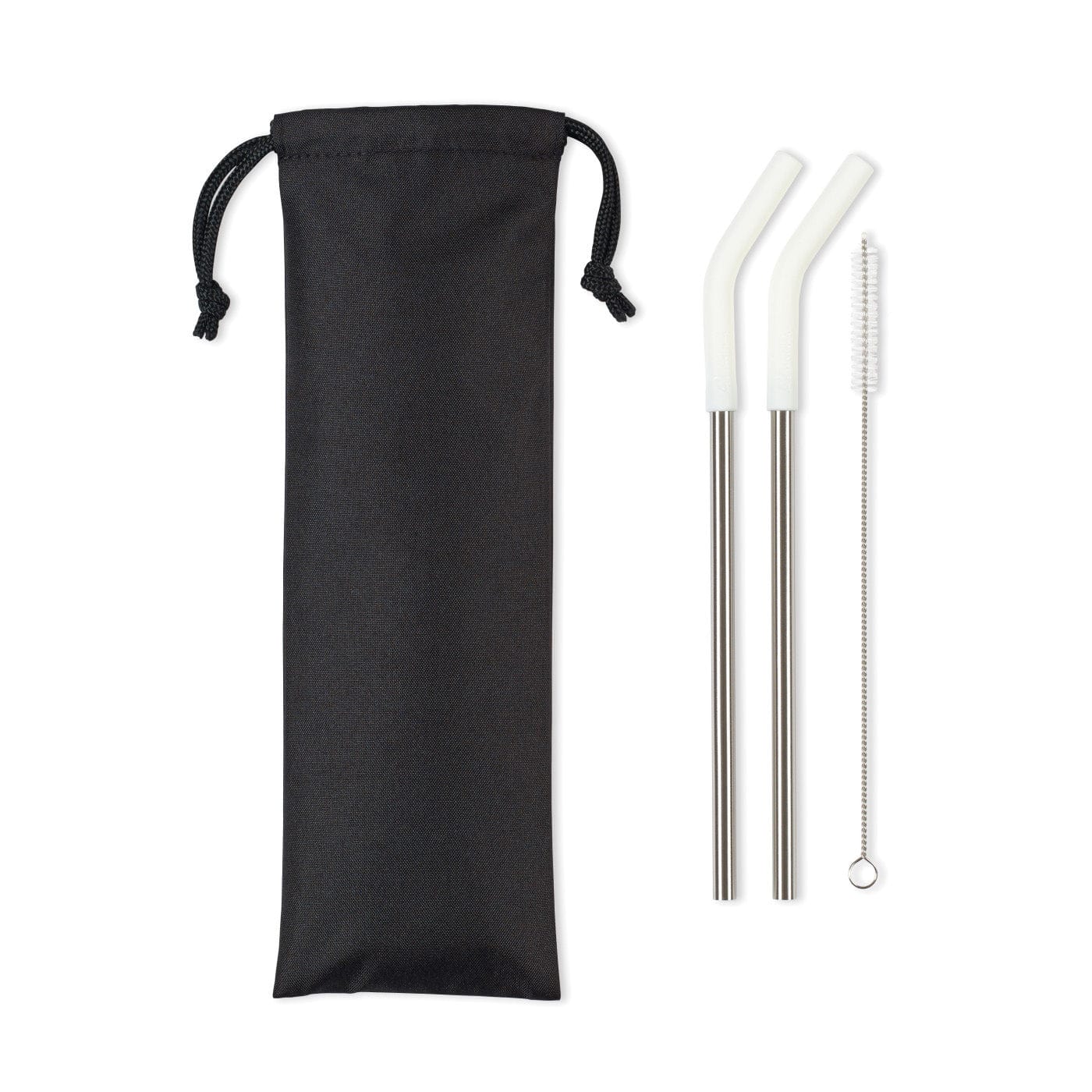 Customisable Straw Set Custom Poppy 2-Pack Stainless Straw Set | Corporate Gifts | C&T – Clove ...