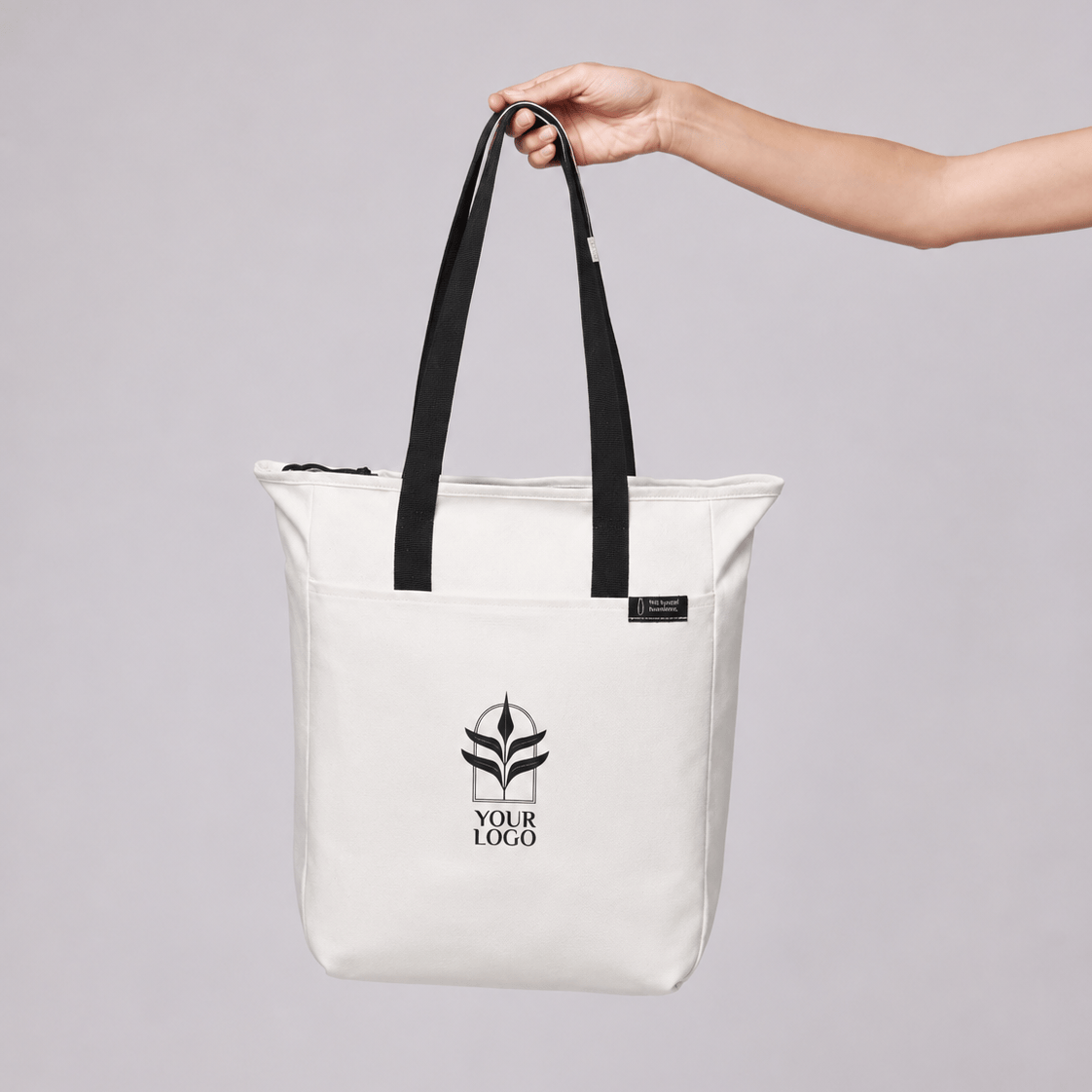 Custom Renew rPET Zippered Tote - Corporate Gifts