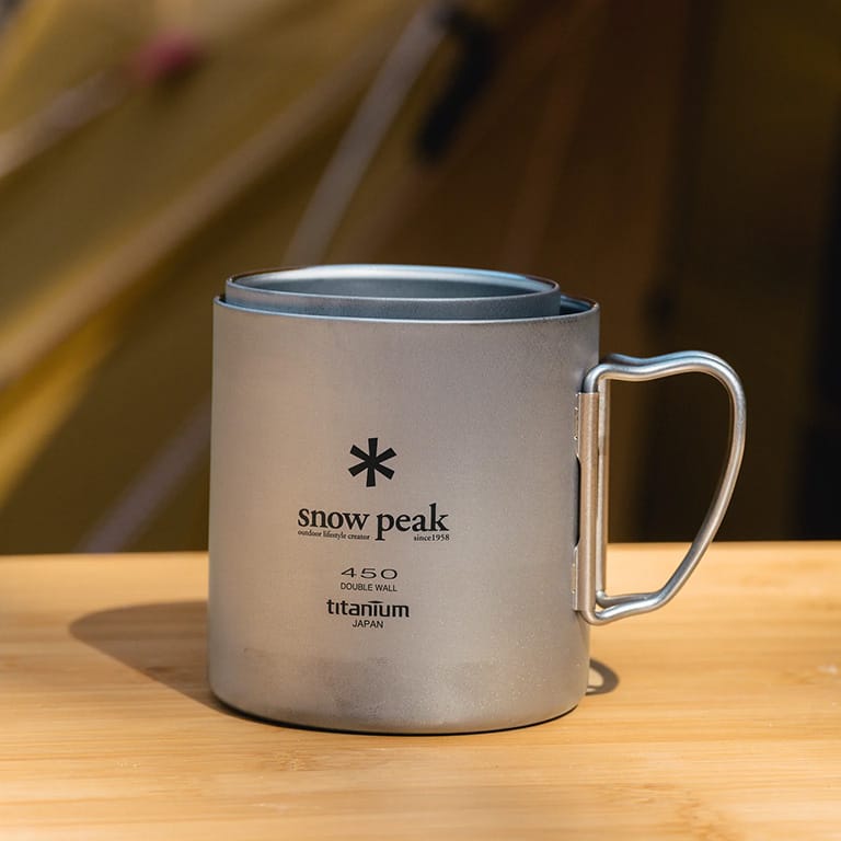 Custom Snow Peak Ti-Double 450 Mug - Corporate Gifts