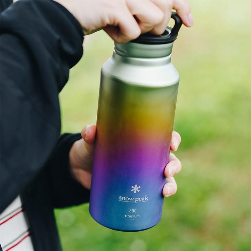 Custom Snow Peak Titanium Aurora Bottle - Corporate Gifts