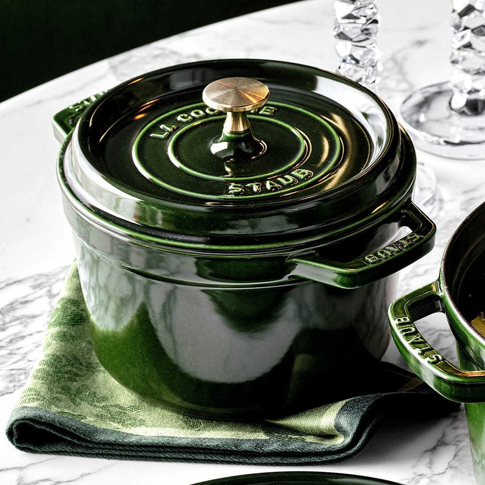 Custom Staub 3qt Enamel Cast Iron Dutch Oven - Corporate Gifts